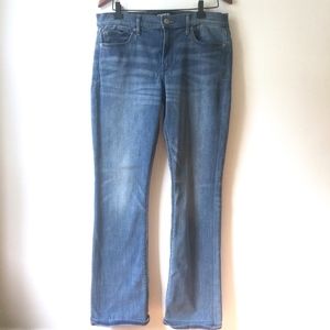 Express Barely Boot Mid Rise Stretch